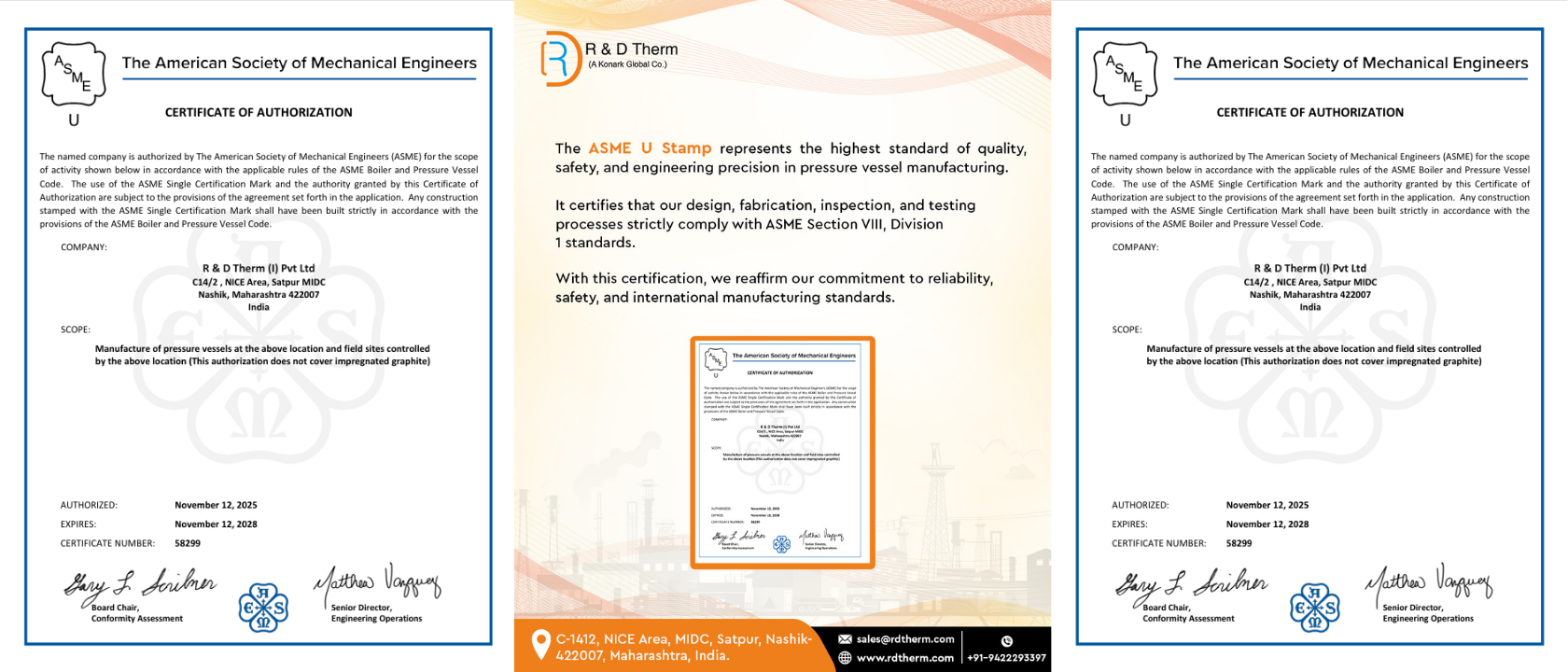 What Does ASME "U" Stamp Certification Actually Me
